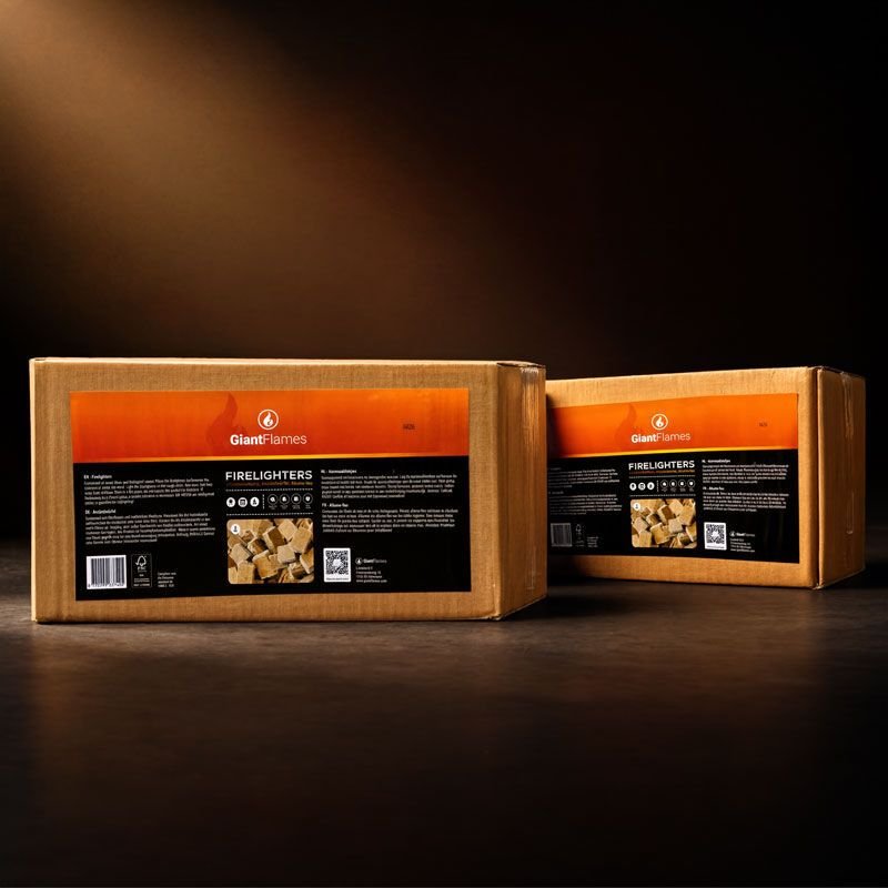 Giant Flames Anzünder Box 950 Einheiten (5kg) – Detail