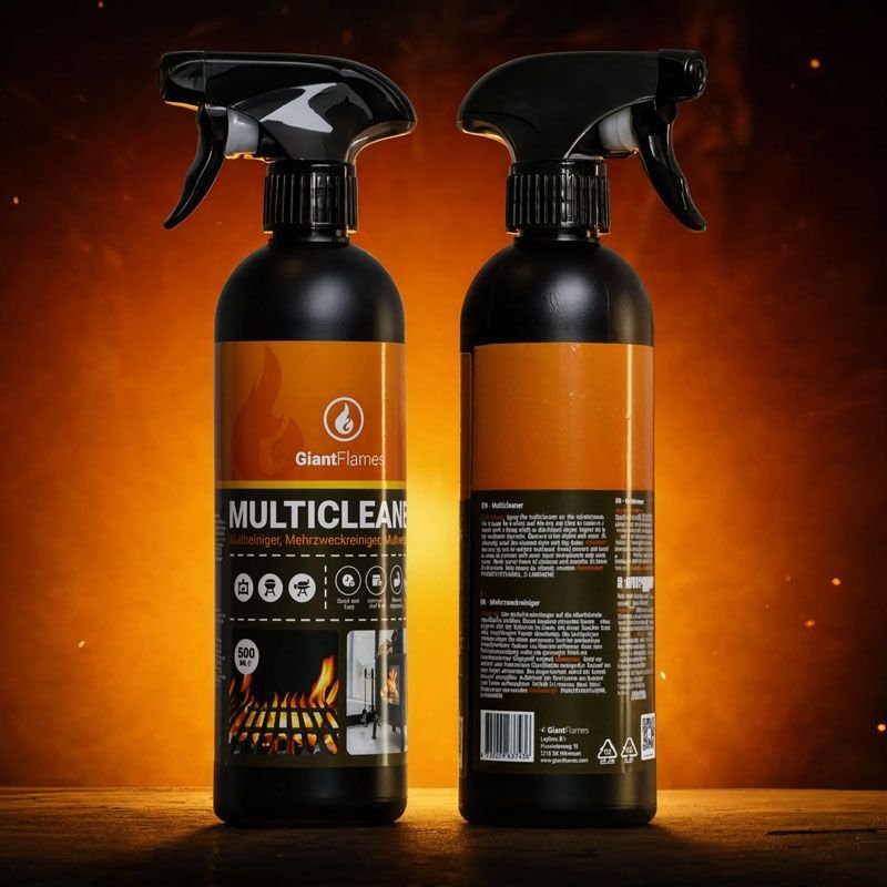 Giant Flames Mehrzweckreiniger für Ofenglas und Grill 500 ml – Detail