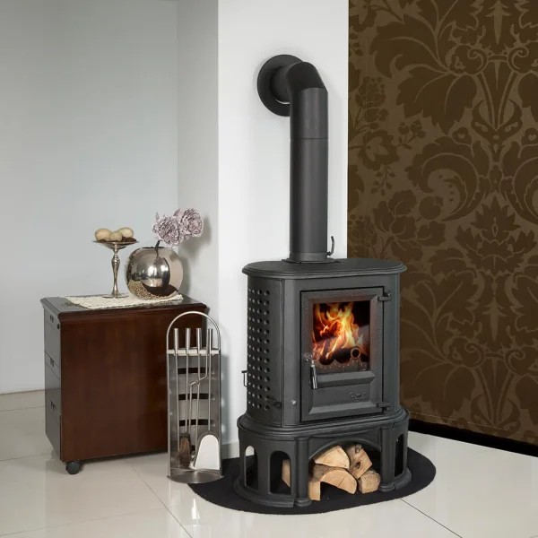 Guss-Kaminofen Globe Fire Herculina – Detail