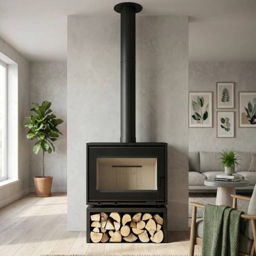 Kaminofen A. Caminetti Panorama 90 | 7 kW – Detail