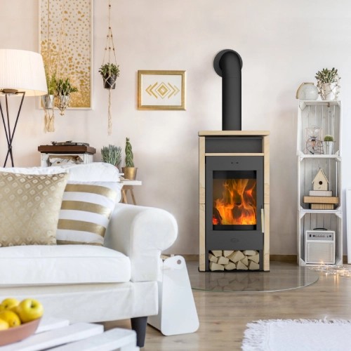 Kaminofen Fireplace Santiago 6 kW – Detail